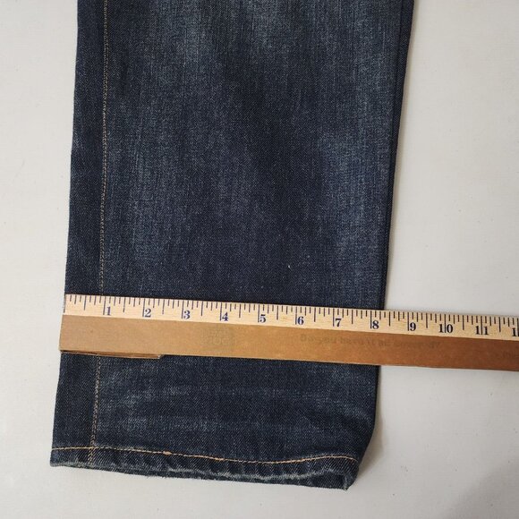 Polo Ralph Lauren Jeans Mens 48Bx30 Blue Denim Hampton Straight Leg Casual - Picture 12 of 13